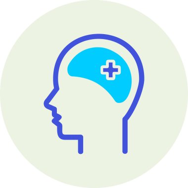 Klinik Psikoloji vektör çizimi tasarımı