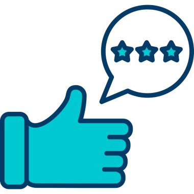 Geri bildirim simgesi, vektör illüstrasyon tasarımı 