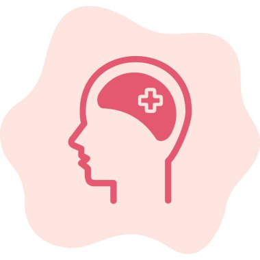 Klinik Psikoloji vektör çizimi tasarımı