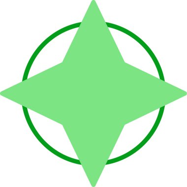 Ağaç folyosu. Web simgesi basit illüstrasyon