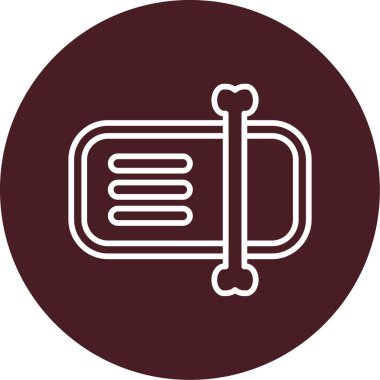 Dosyayı yeniden adlandır. Web simgesi basit illüstrasyon