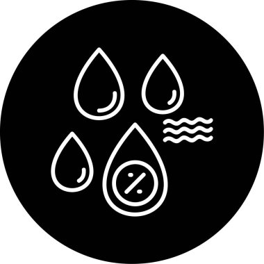 Nem. Web simgesi basit illüstrasyon          