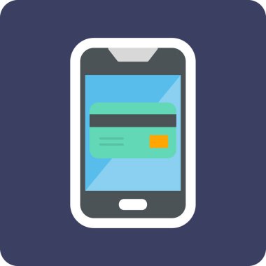 akıllı telefon ve kredi kartı, Ödeme Yöntemi simgesi