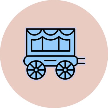 Taşıma simgesi vektör illüstrasyonu  