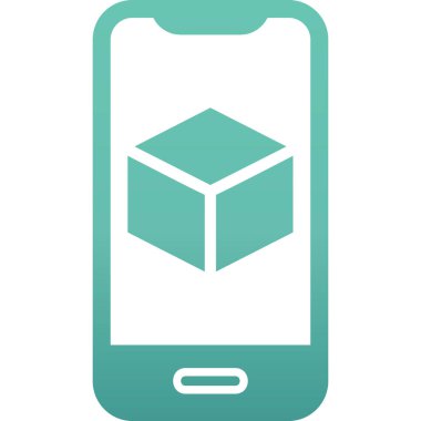 Görüntüde Artırılmış Gerçeklik simgesine sahip akıllı telefon 