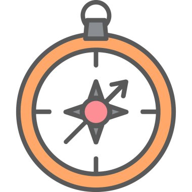 Pusula simgesi vektör resimlemesi 