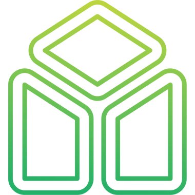 küp web simgesi basit tasarım 