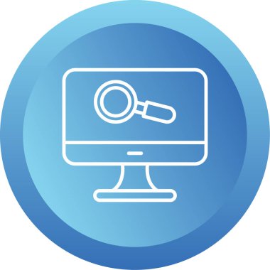 seo modern simgesinin vektör illüstrasyonu         