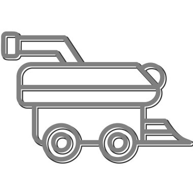 Hasat web simgesi, vektör illüstrasyonu