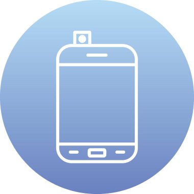 Smartphone web simgesi, vektör çizim 