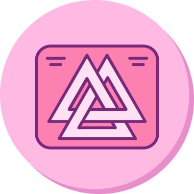 Valknut, birbirine kenetlenmiş üç üçgenden oluşan bir semboldür. Antik Alman halkının arkeolojik kayıtlarındaki çeşitli nesnelerde görülür.