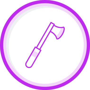 Balta ağ simgesi, vektör illüstrasyonu 