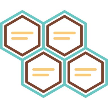 Diyagram web simgesi basit illüstrasyon 