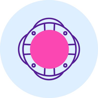 Can simidi simgesi, vektör illüstrasyonu basit tasarım