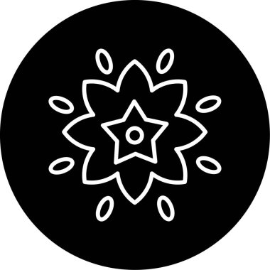 Yıldız web simge vektör çizim 