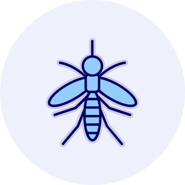 Sivrisinek ağı simgesi. vektör illüstrasyonu