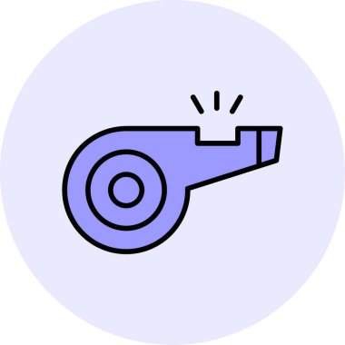 Web tasarımı için ıslık simgesi, vektör illüstrasyonu 