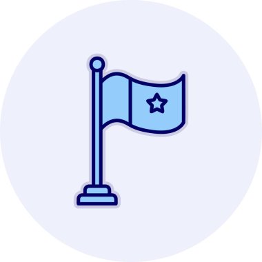 bayrak web simge vektör çizim