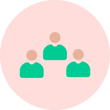 Adaylar web simgesi vektör illüstrasyonu 