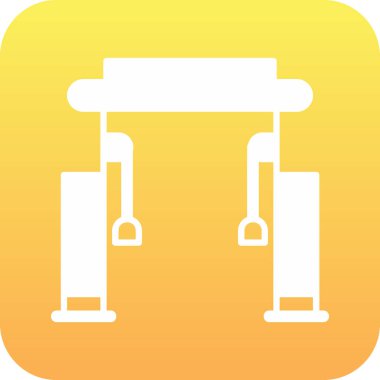 Cable Crossover Web simgesi basit illüstrasyonuName