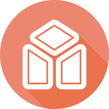 küp web simgesi basit tasarım 
