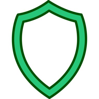 Ağ için koruma kalkanı vektör simgesi 