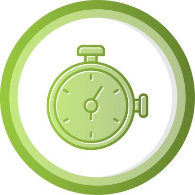 Zamanlayıcı simgesi, vektör illüstrasyonu 