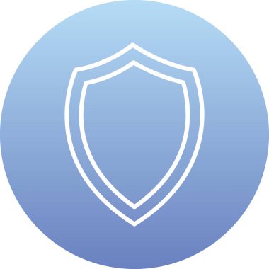 Ağ için koruma kalkanı vektör simgesi 