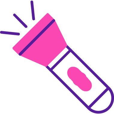 el feneri. Web simgesi basit illüstrasyon