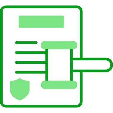 Adalet simgesi vektörünün çekici