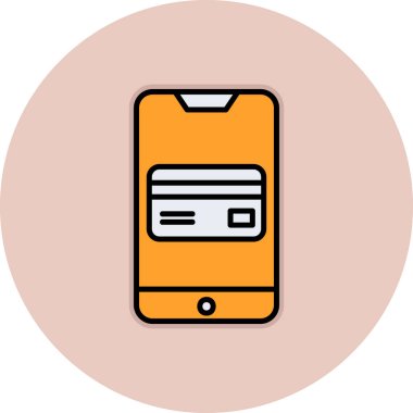 akıllı telefon ve kredi kartı, Ödeme Yöntemi simgesi