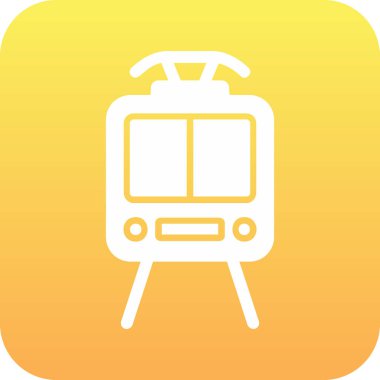 Web simgesi tren, illüstrasyon vektör 