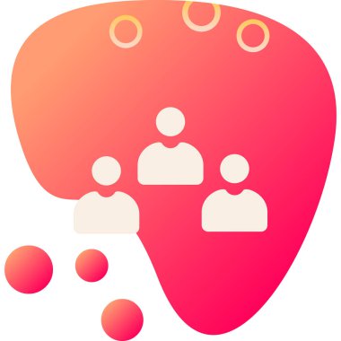 Adaylar web simgesi vektör illüstrasyonu 