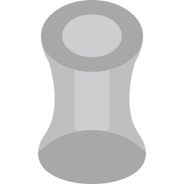 Hiperboid. Web simgesi basit illüstrasyon