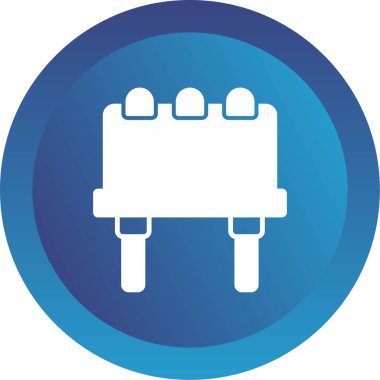 Billboard web simgesi, vektör çizim 