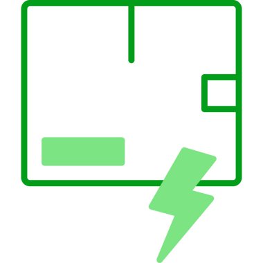 Arz Şoku Ağ ikonu vektör çizimi