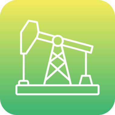 yağ pompası ikon vektör illüstrasyonu 