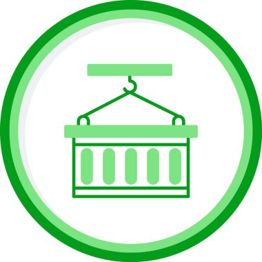 kabuk ağ simgesi vektör illüstrasyonu