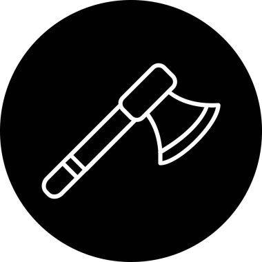 Balta ağ simgesi, vektör illüstrasyonu 