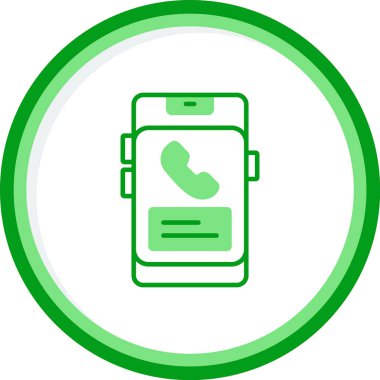 Telefon Defteri simgesi, vektör illüstrasyonu