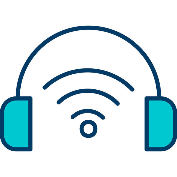 Online Podcast icon vector illustration