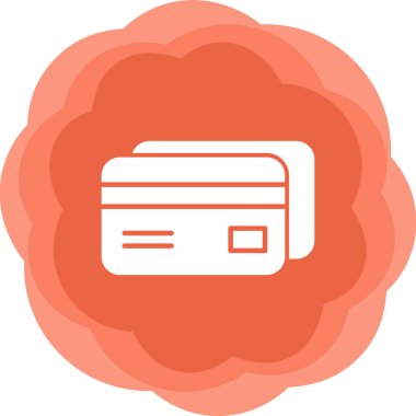 Kredi kartı iyonunun vektör çizimi