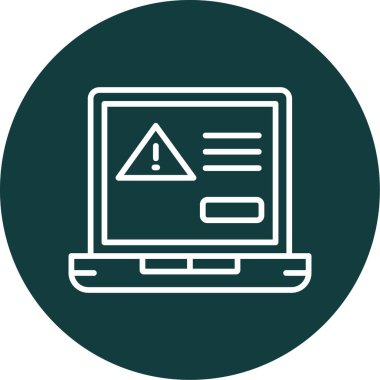 uyarı simgesi vektör illüstrasyonu