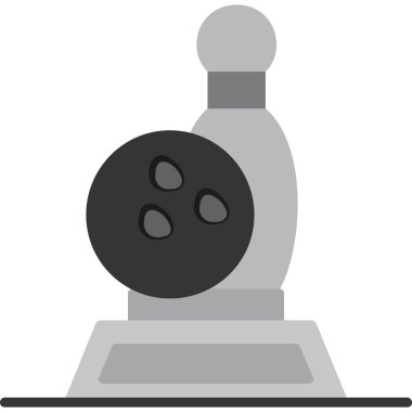 Bowling ödülü ikonu web tasarımı 
