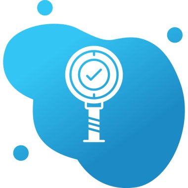 Düz simge, vektör gösterimi yanıtla 