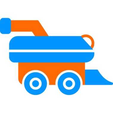 Hasat web simgesi, vektör illüstrasyonu