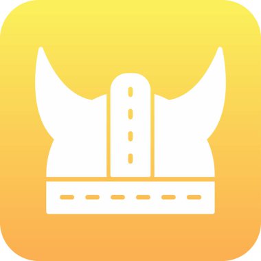 Kask simgesi vektör illüstrasyonu 