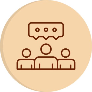 Algı web simgesi basit illüstrasyon 