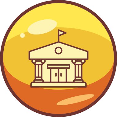 Sütun oluşturma simgesi, vektör illüstrasyonu