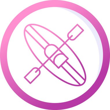 Kano. Web simgesi basit illüstrasyon